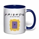 Чашка с печатью "Friends (Друзья)" №4 (цвет кобальт) (37244) - изображение 2