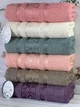 Набор махровых полотенец Cestepe MicroCotton Premium Melissa 70х140 см банные 6 шт. - изображение 2