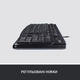 Клавіатура дротова Logitech K120 USB UKR OEM (920-002643) - зображення 3