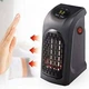 Компактный мини-обогреватель Handy Heater 400 Вт для розетки, портативный электрический тепловентилятор с керамическим нагревателем, термостатом и таймером, беспроводной розеточный обогреватель для дома, спальни, ванной и офиса, RH-400 - изображение 7