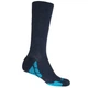 Туристические термо носки Sensor Hiking Merino. 43-46р. Шерсть мериноса. Демисезон. Черный. Треккинговые носки SU41EM - изображение 4