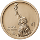Монета 1 долар Каліфорнія. Стів Джобс 1 dollar P USA UNC Steve Jobs 2026 - изображение 2