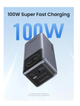 Зовнішній акумулятор Powerbank 12000mAh Ugreen Nexode PB724 Сірий - зображення 5