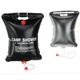 Походный туристический душ 20л 50°C CAMP SHOWER 41x60 см, кемпинговый душ с шнуром и крюком для подверса - зображення 5