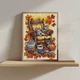 Набор для вышивания по нанесенному на канву рисунку "Cats on a chair". AIDA 16CT, 30*40 см. - изображение 3