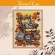 Набор для вышивания по нанесенному на канву рисунку "Cats on a chair". AIDA 16CT, 30*40 см. - изображение 6
