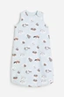 Спальний конверт H&M 1174434 86-92см блакитний тваринки - зображення 1