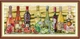 Набор для вышивания по нанесённой на канву схеме "Wine". AIDA 14CT printed, 77*36 см - изображение 1