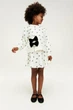 Спідниця H&M 1246418 122-128см білий бантики - зображення 1