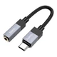 Адаптер USB C на 3.5 мм Hoco UPA32C чорний для смартфонів та планшетів підтримує більшість моделей Huawei Xiaomi OnePlus - зображення 5
