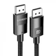 Кабель UGREEN DP114 DP 1.4 Male to Male Plastic Case Braided Cable 1m (UGR-80390) (UGR-80390) (14809) - зображення 1