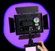 Відеосвітло LED RGB Yongnuo YN300 IV з акумулятором для відеозйомки та фотографій потужне джерело світла - зображення 5