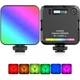 Накамерный видеосвет LED RGB W64 для фото и видео съемки с регулировкой температуры 2500K-9000K 800 люксов - изображение 2