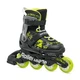 Детские ролики Rollerblade Microblade SL Black Lime 33-36.5 - изображение 1