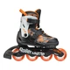 Ролики Rollerblade Microblade SL Black Orange 36.5-40.5 - изображение 5