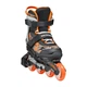 Ролики Rollerblade Microblade SL Black Orange 36.5-40.5 - изображение 2