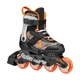Ролики Rollerblade Microblade SL Black Orange 36.5-40.5 - изображение 6