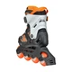 Ролики Rollerblade Microblade SL Black Orange 36.5-40.5 - изображение 3