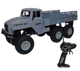 Игрушечный радиоуправляемый военный грузовик Bambi XB 1001, 3.6V, свет фар, серый - изображение 1