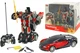 Машинка-Трансформер з пультом AUTOBOTS Bugatti Veyron Car Robot Size 1:12 Червоно-Чорний - зображення 1