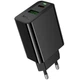 СЗУ Hoco CS94A Leader PD20W+QC3.0 charger(EU) Black - изображение 1
