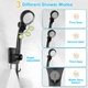 Портативный аккумуляторный душ для кемпинга Portable shower с цифровым дисплеем - изображение 3