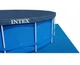 Бассейн каркасный Intex 28242 лестница/подстилка/тент и насос-фильтр 457x122 см 16805 л от 6-ти лет (I7-74739) - изображение 3