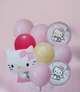 Набор воздушных шаров 9 шт Хеллоу Китти, Hello Kitty для оформления праздника или фотозоны - изображение 1