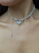 Колье с жемчугом и цепочками 5488 - изображение 5