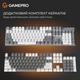 Клавіатура GamePro Genesis Metallic MK144G Outemu Red Swithes USB Gray ( 15438 ) ( 13437 ) - изображение 11