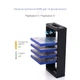 Настінне кріплення DOBE для 14 дисків консолі PlayStation 5 (PS5 / PS5 Slim / PS5 Pro) / PlayStation 4 (PS4 / PS4 Slim / PS4 Pro) / тримач-кронштейн на стіну - зображення 3