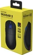 Миша бездротова Hator Quasar 3, Black, Bluetooth / 2.4GHz / USB, оптична (сенсор PixArt PMW 3311), до 12000 dpi, 35G, перемикачі Hator Optical 100M / Huano 3M, акумулятор 600 mAh (HTM730) - изображение 6