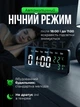 Часы настольные электронные цифровые смарт сетевые с будильником LED USB электронный будильник с дисплеем яркой индикацией отображением времени температуры влажности формат 12/24 часа автоматическая регулировка яркости день недели гигрометр VST - изображение 4
