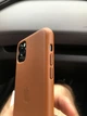 Чохол накладка шкіряний Leather Case для Apple Iphone 11 Pro Max (6.5") Saddle Brown - зображення 7