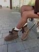 Угги зимние на меху UGG натуральная замша, шоколадные T007-7 39 - изображение 1