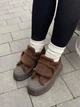 Угги женские зимние UGG из натуральной замши шоколадные 38 (6093) - изображение 3