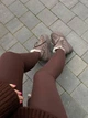 Уггі на платформі жіночі замшеві UGG на теплому хутрі зимові коричневі ZH730-5 38 - зображення 6
