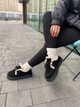 Угги замшевые зимние UGG на меху короткие черные 37 5262-1A - изображение 5