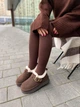 Уггі жіночі укорочені замшеві UGG зимові з хутром на платформі 41 202033 - зображення 3