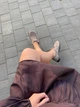 Лофери жіночі демісезонні Vanessa натуральна замша, з ремінцем, колір капучино T-304-05 5903 37 - зображення 10