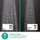 Ручний душ hansgrohe Vernis Blend 100 Vario EcoSmart Chrome (26340000) - изображение 5