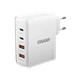 Зарядное сетевое устройство Essager GAN 2xType-C + 2xUSB-A 100W White (ES-CD37) - изображение 1