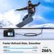 Перехідник кабель UGREEN Micro HDMI-HDMI 2.1 Aluminum Shell Braided 48Gbps Ultra High Speed 1 м Black (HD164) - зображення 3