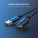 USB кабель-удлинитель Vention USB 3.0 Extension Cable 1.5 м Black (CBHBG) - изображение 6
