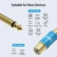 Перехідник Vention HiFi 6.35 mm / 6.5 mm штекер to RCA роз'єм аудіоадаптер Blue (VDD-C03) - зображення 5