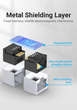 Удлинитель сетевого кабеля Vention Cat.6 FTP 1000 Мбит/с 250 МГц переходник RJ45 Ethernet Black (IPVB0) - изображение 4