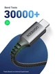 Кабель зарядный Ugreen USB Type-C to USB Type-C 100 W 5A PD3.0 для быстрой зарядки 2 м Black (US555) - изображение 4