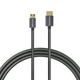 Кабель BLITZWOLF HDMI to Mini HDMI 4K*2K@60HZ, 18GBPS 1.2 м Black/Gray (BW-HDC) - зображення 2