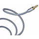 Кабель аудио удлинитель AUX Essager mini Jack 3.5 mm M/F Сable 2 м Blue (EYPY35-MYA0G) - изображение 3