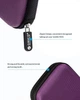 Кейс для жесткого диска ORICO для HDD защитный чехол для внешнего жесткого диска 2.5 Purple (PHD-25-PU - изображение 4